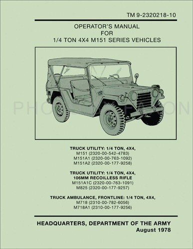 1969 1978 jeep m151 - m151, owner
